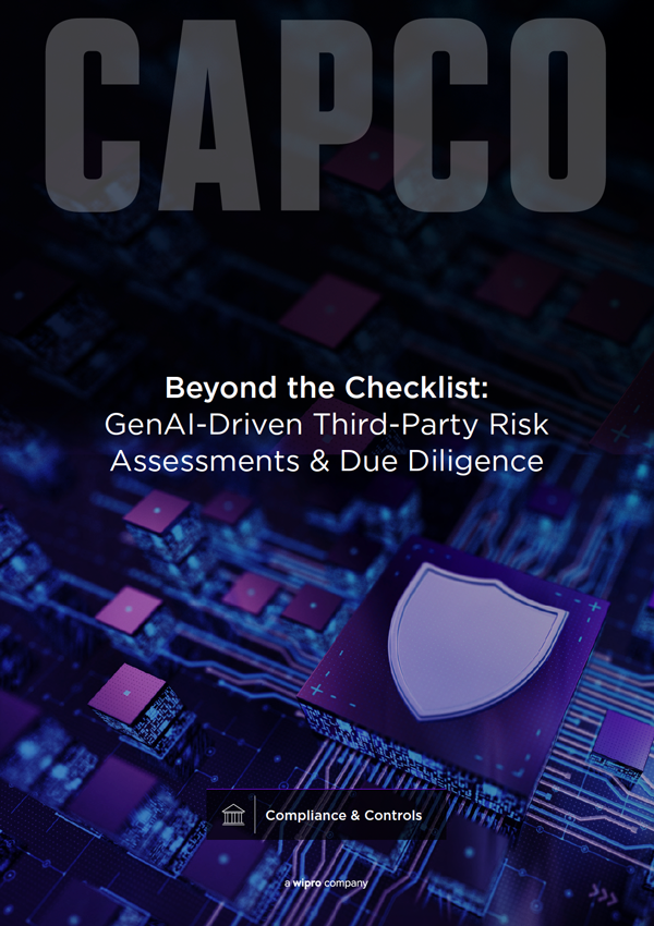 Beyond the Checklist: GenAI-driven third-party risk assessments & due diligence