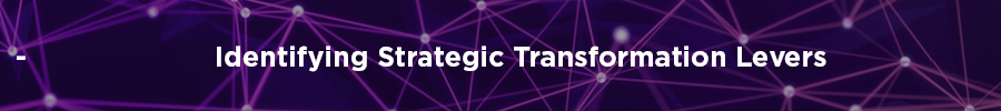 Heading: Identifying Strategic Transformation Levers