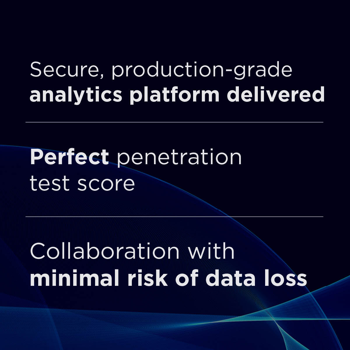 Highlights key insights of the ‘Data & Analytics platform deployment’ success story 