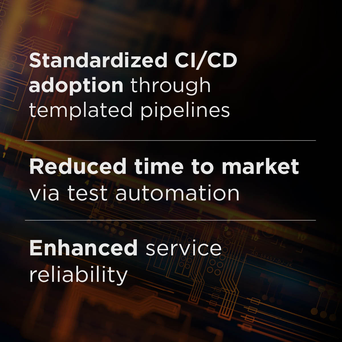 Highlights key insights of the ‘DevOps transformation’ success story